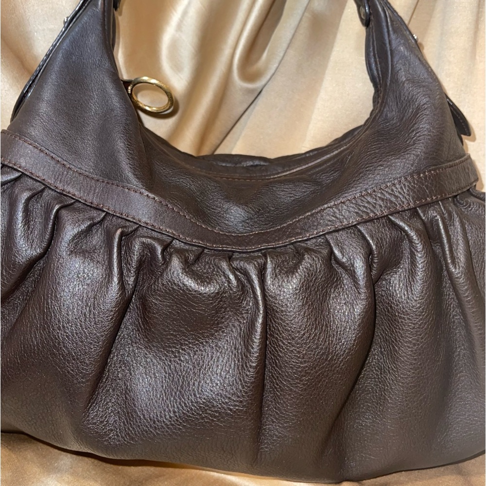Fendi Leather Handbag. Authentic, Euc - image 3